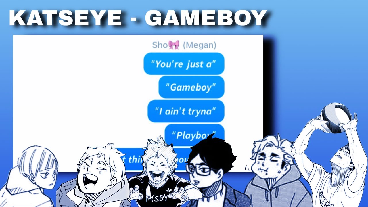 “Gameboy” | Haikyuu x KATSEYE | Haikyuu Texts |
