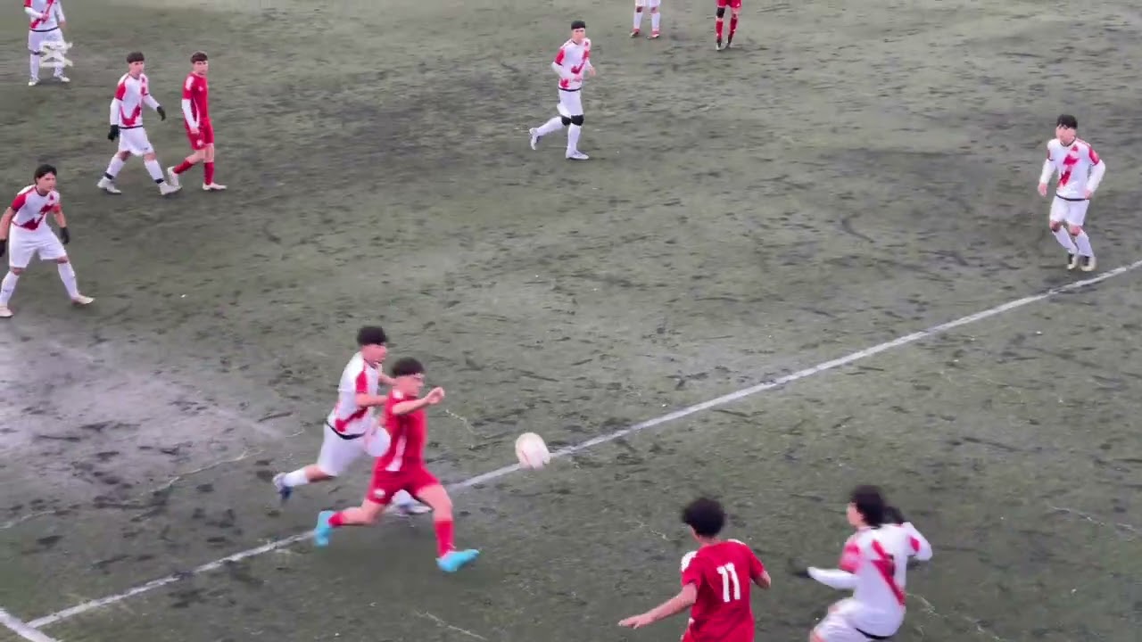 Rayo Vallecano VS Vallecas C.F. - juvenil - 2 a 3 perdido 8/2/26