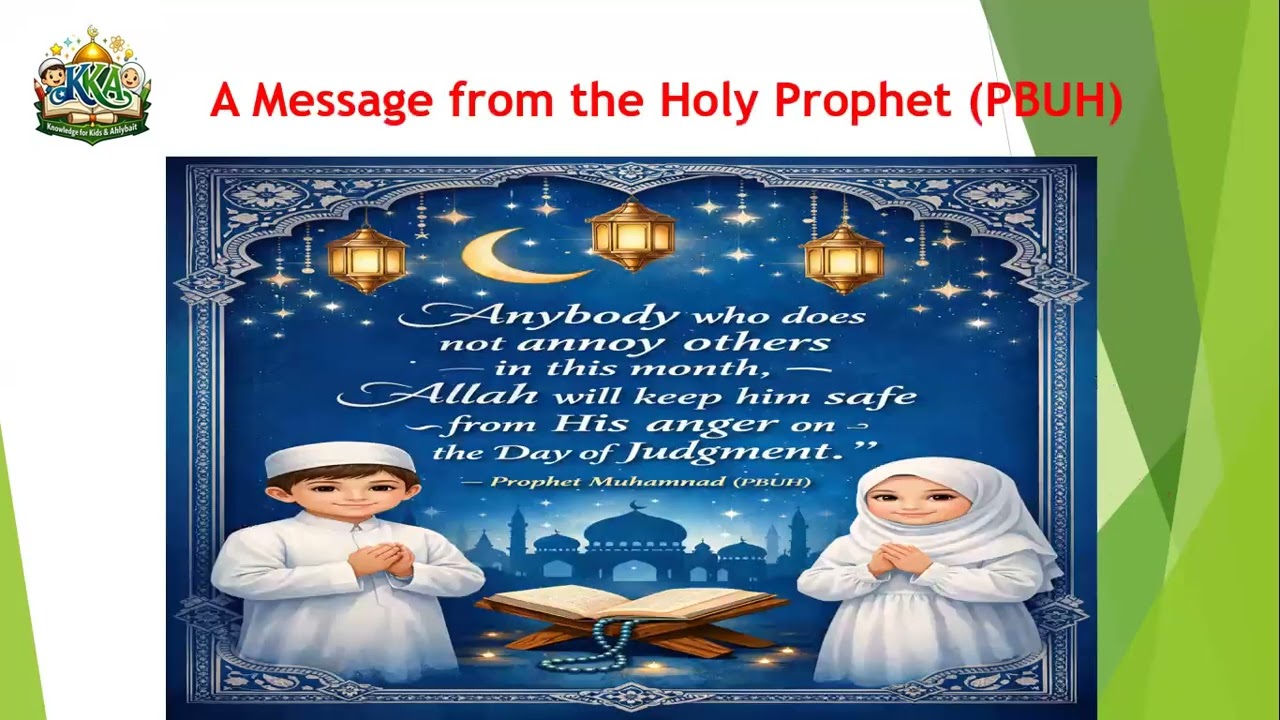 DARS Zakira Fozia Abidi -Imoprtance of Rhamdan -English
