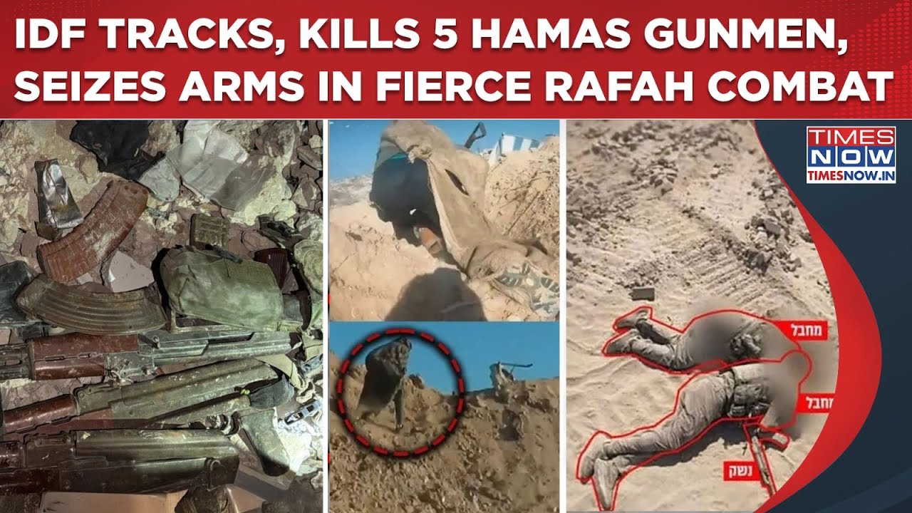 IDF's Nahal Troops Track, Kill Hamas Gunmen In Rafah Where Gaza Terrorists Are Trapped In Tunnel