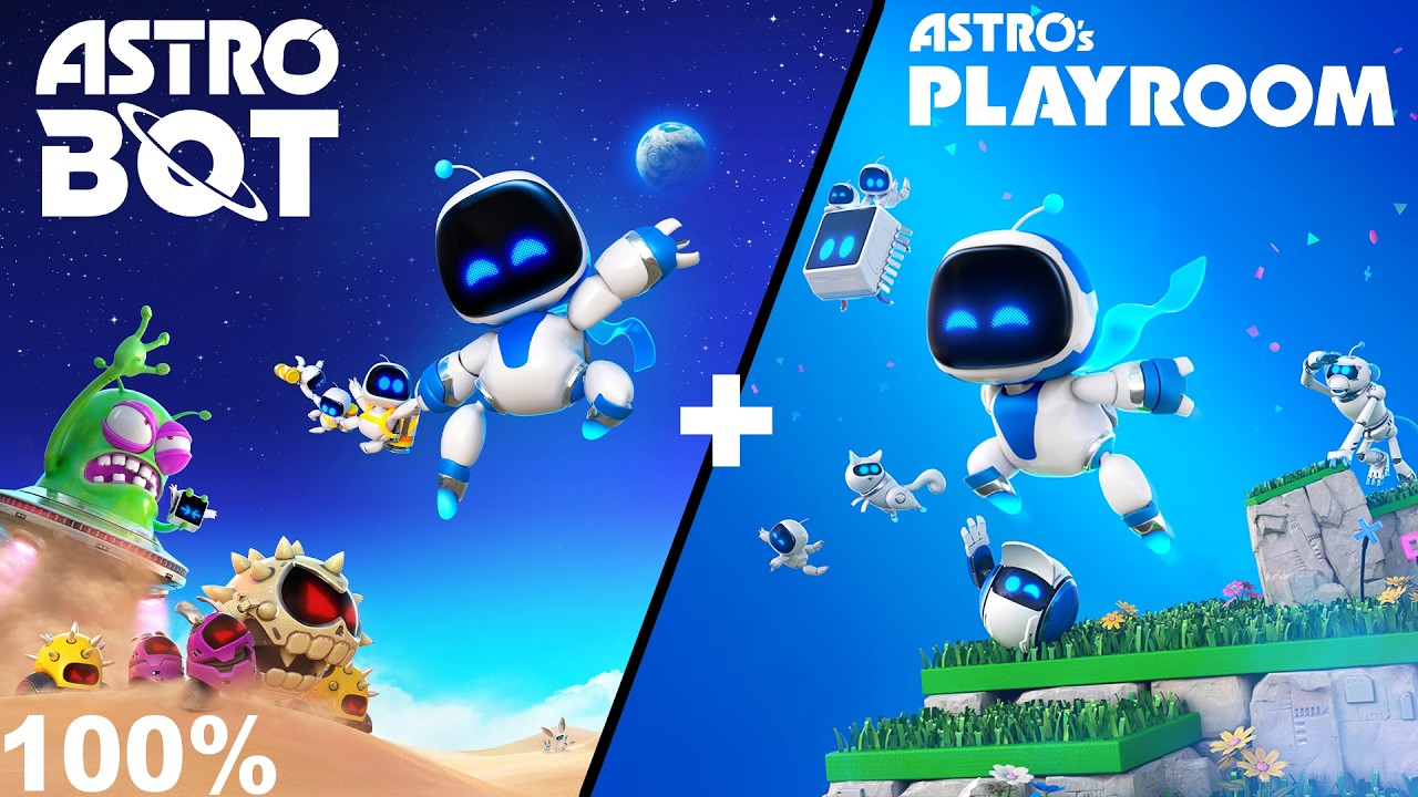 Astro Bot + Astro's Playroom 100% - Full Game Walkthrough