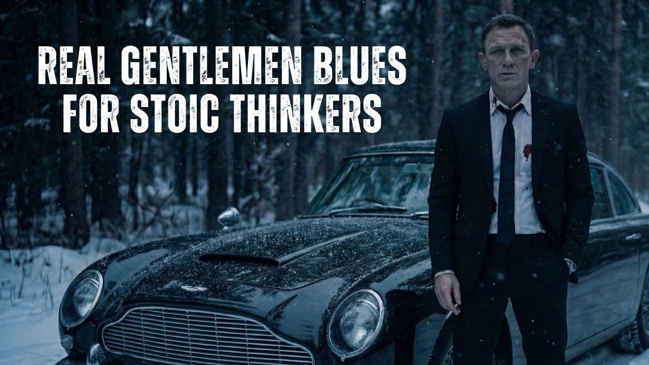 Real Gentlemen Blues for Stoic Thinkers ♟️| Soundtrack for the Unbreakable Mind