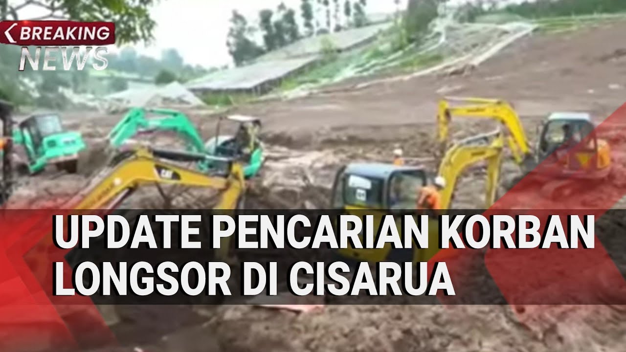 Update Pencarian Korban Longsor di Cisarua, Bandung Barat | 26 Januari