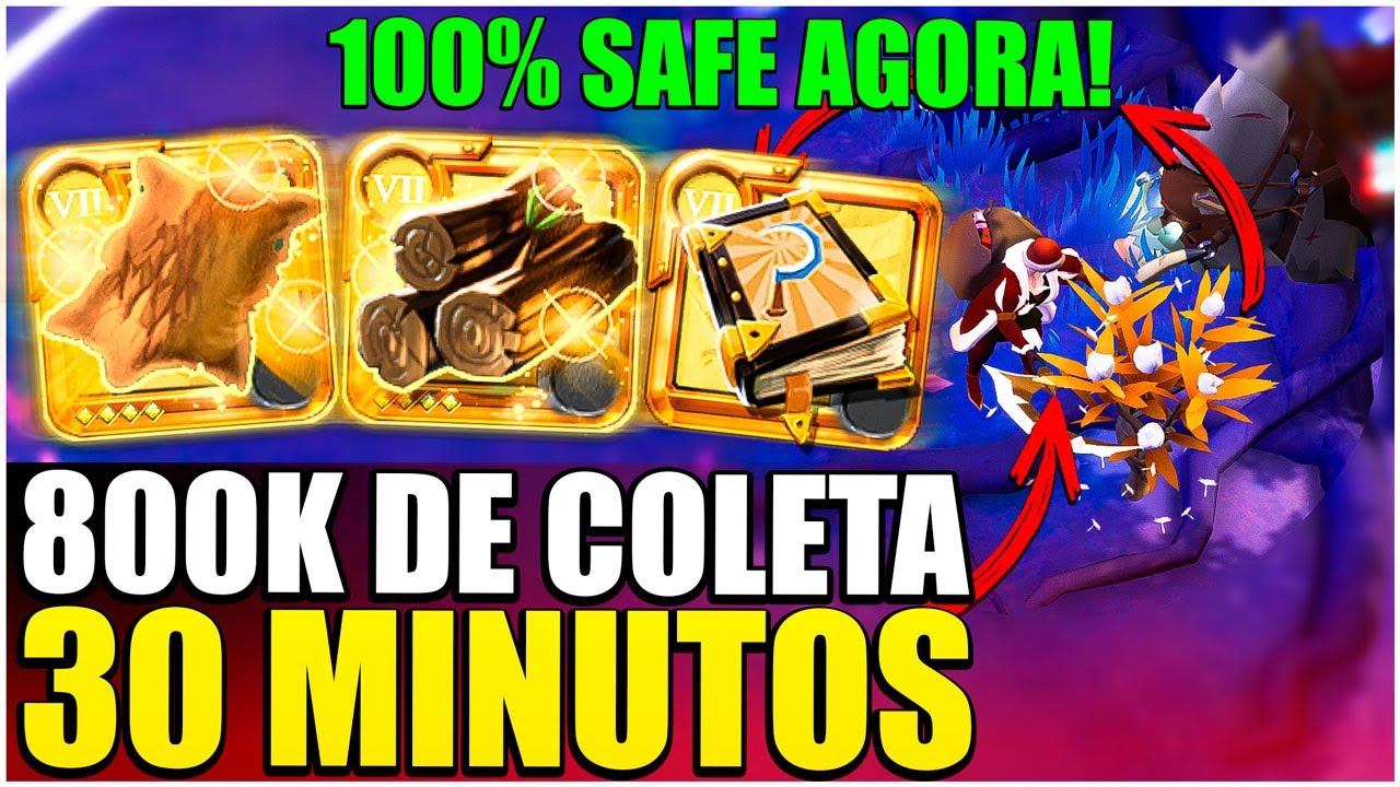 GANHANDO MUITA PRATA COLETANDO NAS BRUMAS!! CONTE&Uacute;DO 100% SAFE AGORA!! - ALBION ONLINE!!