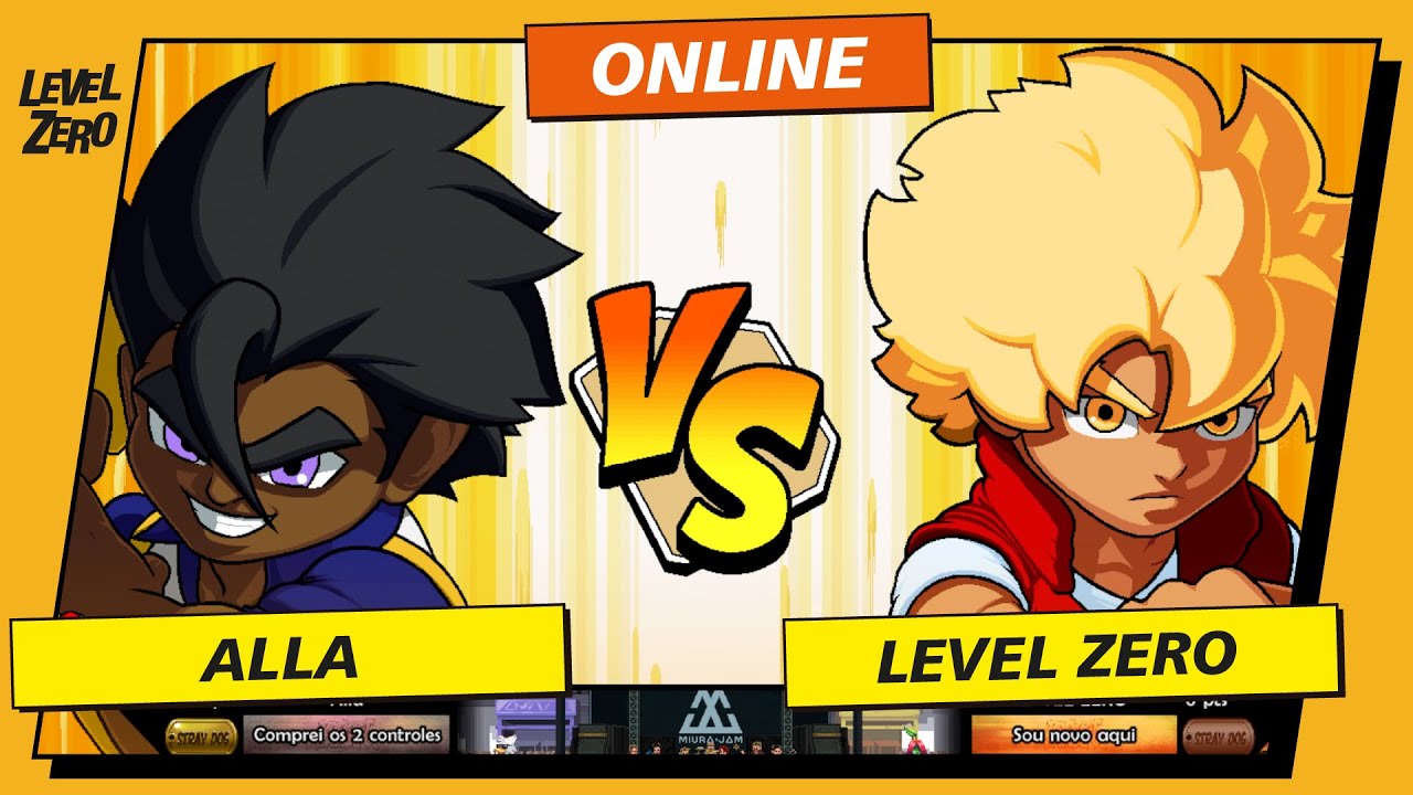 [ POCKET BRAVERY ] - ALLA ( Rick ) VS ( Nuno ) LEVEL ZERO - [ ONLINE MATCHS ]