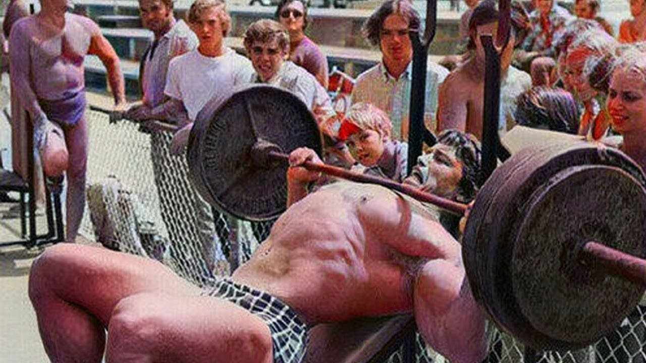 When Arnold Schwarzenegger Trained In Public!