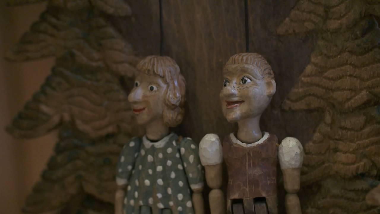 Loutky Anton&iacute;na Maloně