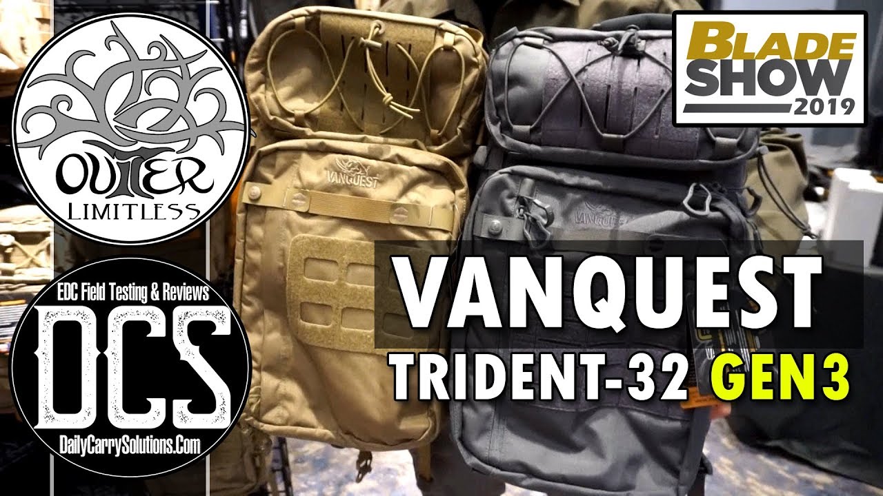 Blade Show 2019 - Vanquest Pt. 2 - Trident 32 Gen 3 Explained