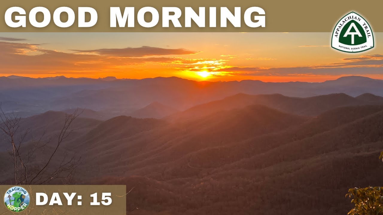 Appalachian Trail Day 15: Albert Mountain Sunrise, Many Miles, and Achilles Issues