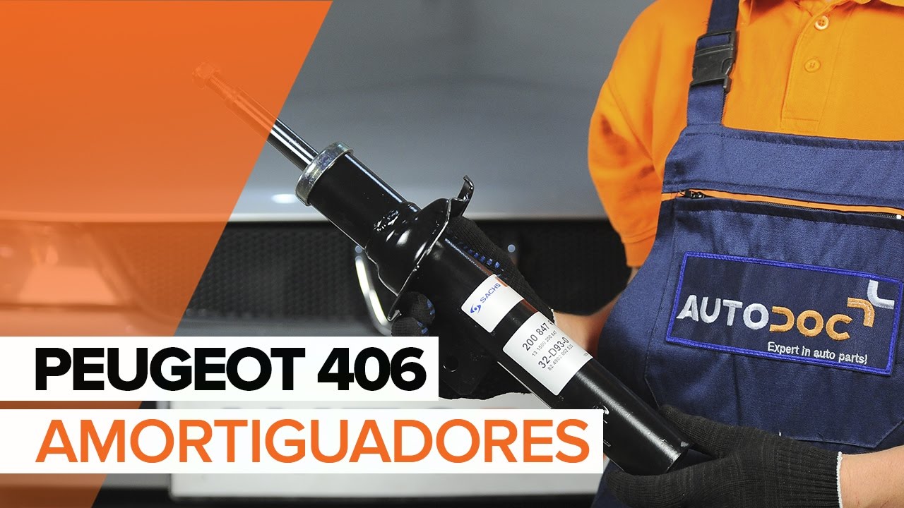 Cómo cambiar Amortiguadores delanteros en PEUGEOT 406 INSTRUCCIÓN | AUTODOC