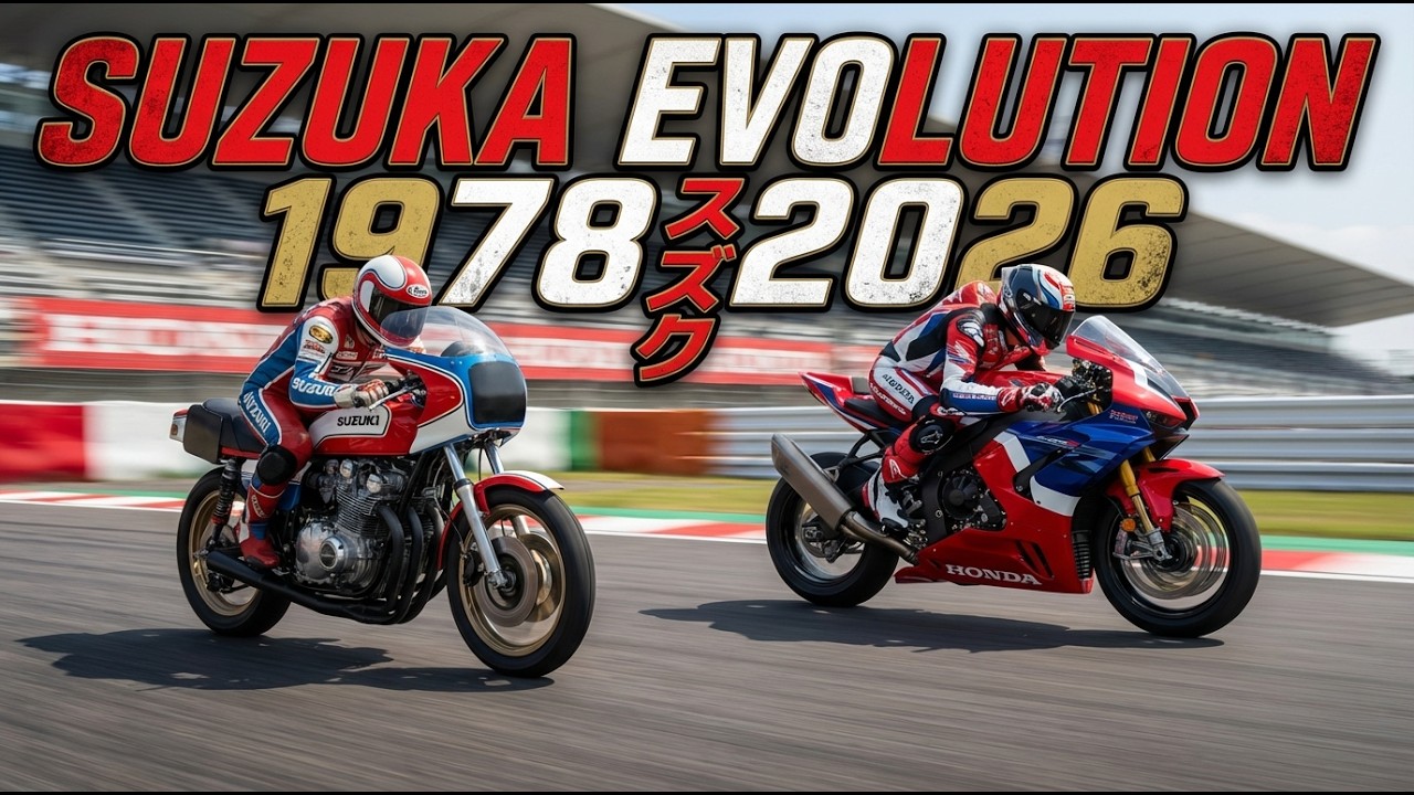 Suzuka 8 Hours Bikes Through Time (1978–2026) | EWC Endurance Racing Evolution