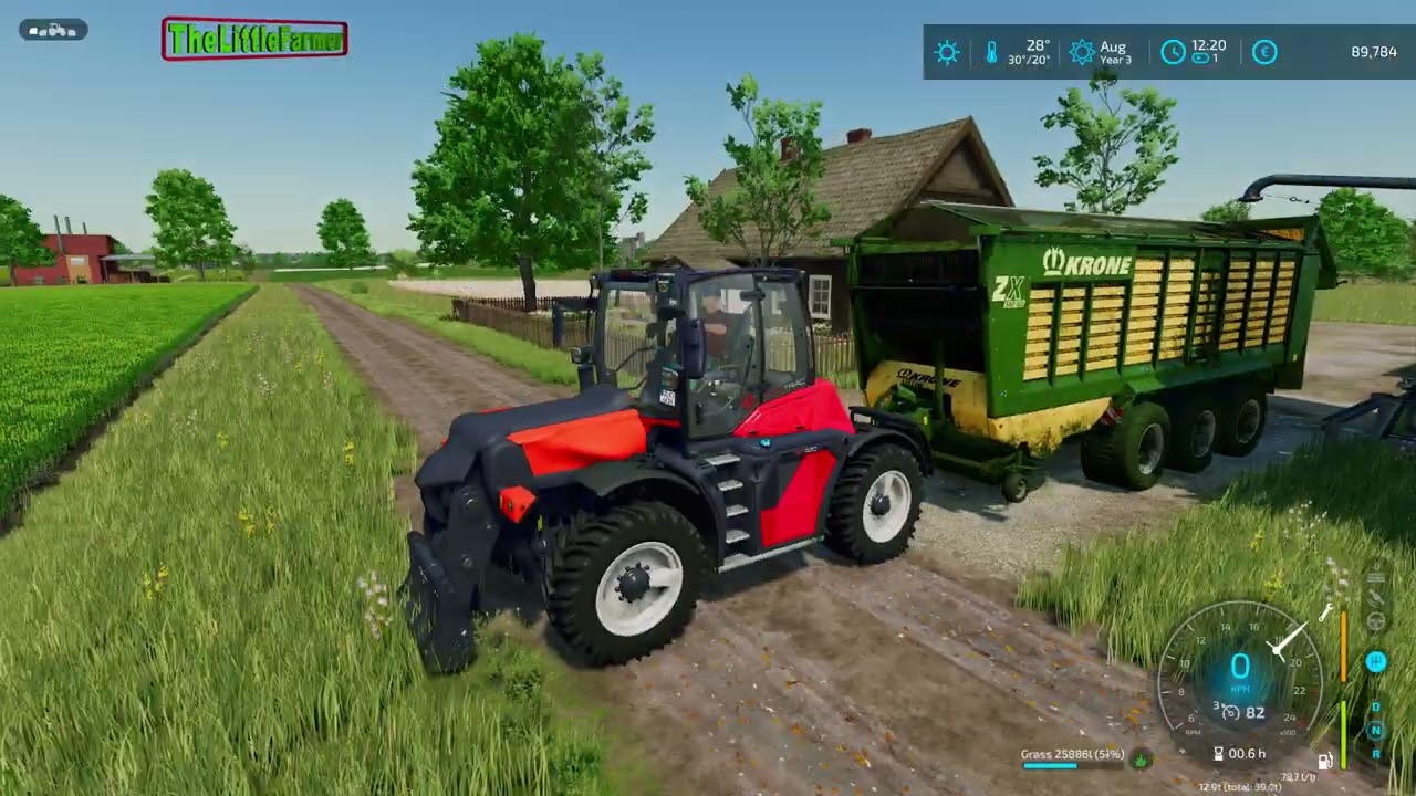 Zielonka🔹Ep. 91 - 96🔹TWO HOURS of FARMING & MUSIC🔹Farming Simulator 22