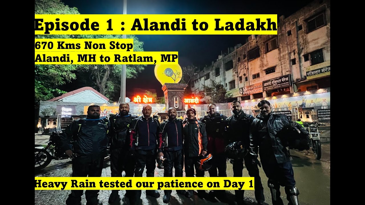 Pune to Ladakh Road Trip 🚀 | Episode 1 &ndash; Journey Begins | Epic Adventure Starts! 🏔️