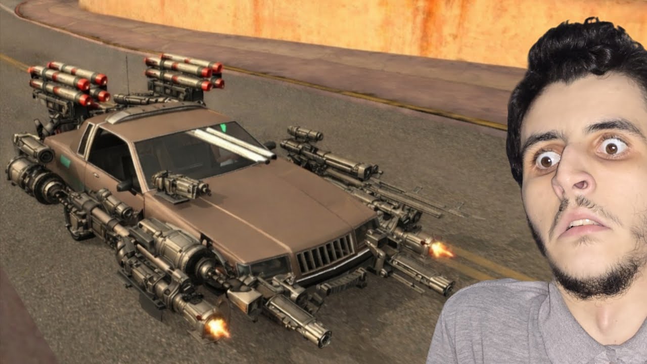 سر صادم كيف تركب أسلحة أسطورية في سيارتك في لعبة قراند سان أندرياس 😱🔥