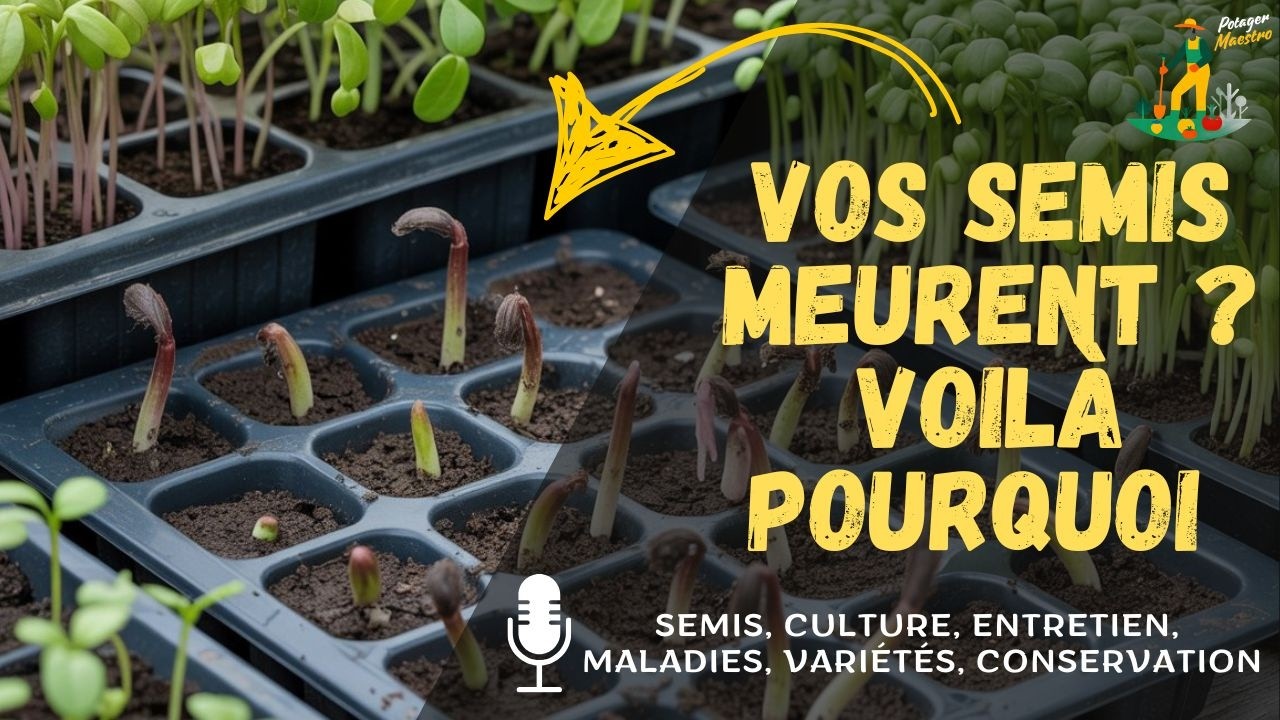 Fonte des semis : pourquoi vos plants meurent et comment l'éviter 🌱