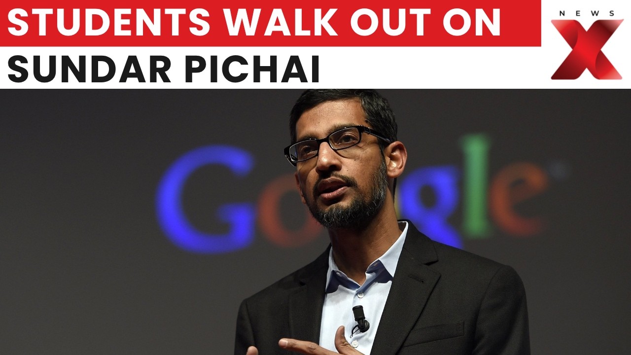 Stanford Graduates Walk Out As Google CEO Sundar Pichai Delivers Commencement Speech | NewsX