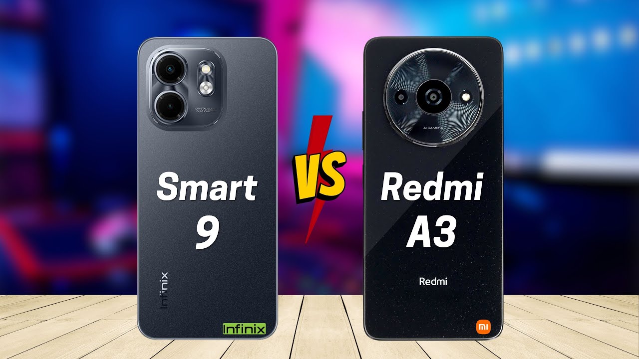 Infinix Smart 9 vs Redmi A3