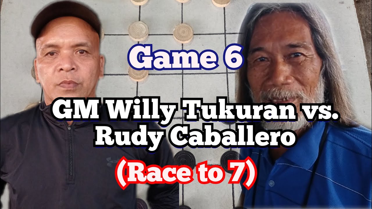 Dama Grandmaster Willy Tukuran vs. Rudy Caballero Senior Class A Champion (1970-1980's) -Race to 7