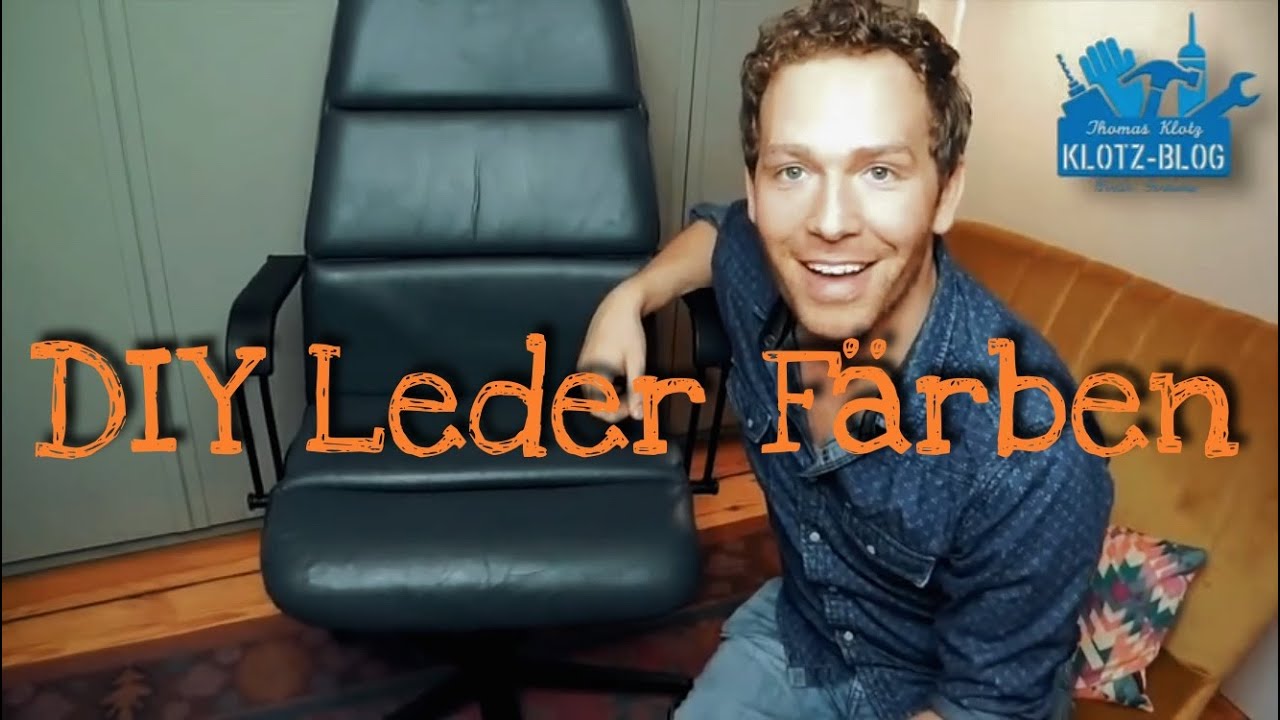 Thomas Klotz Upcycling: LEDER FÄRBEN - Dye Leather