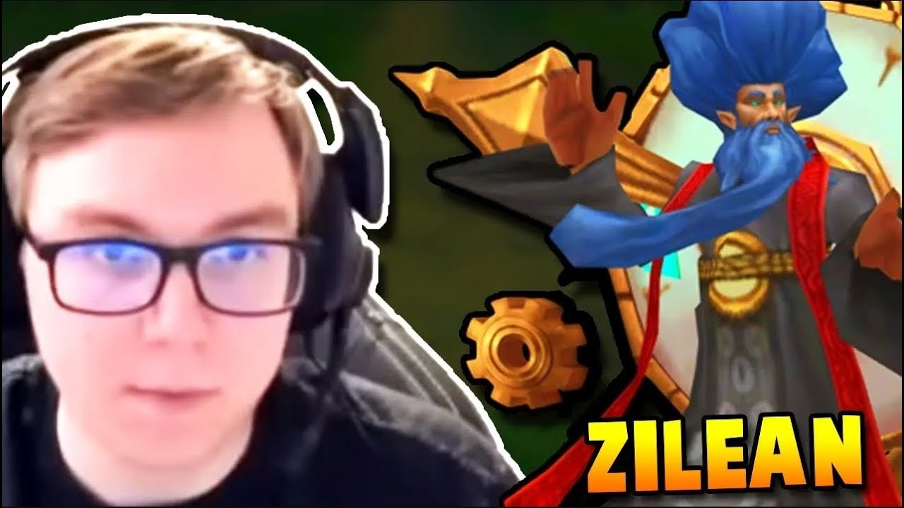 TheBausffs ZILEAN is actually a 1v9 GOD on him.. (makes Qiyana int wtf)