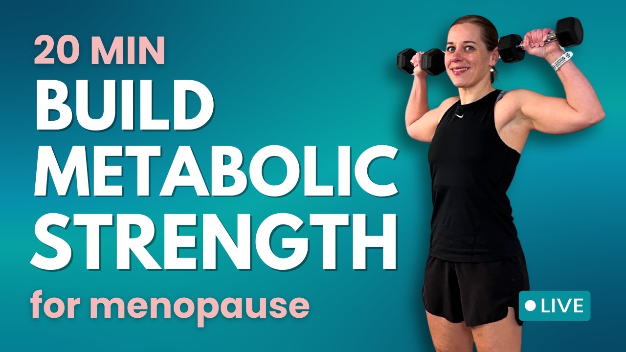 20 Min Dumbbell Energy Reset for Menopause