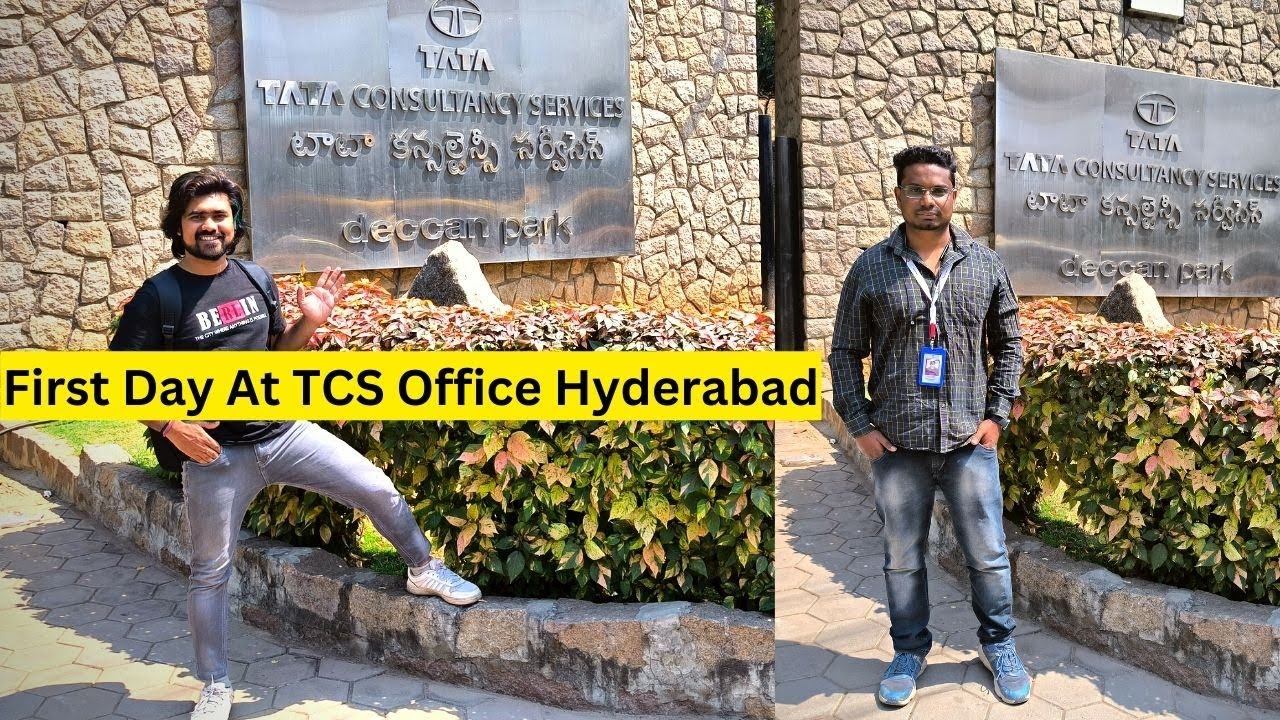 First Day At TCS Office Hyderabad | TCS Office Tour | TCS Office Jana Pada ID Card Lene