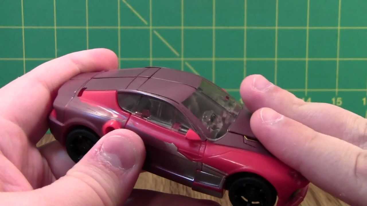 Transformers Prime Knockout Review (RiD Revealer Toy)