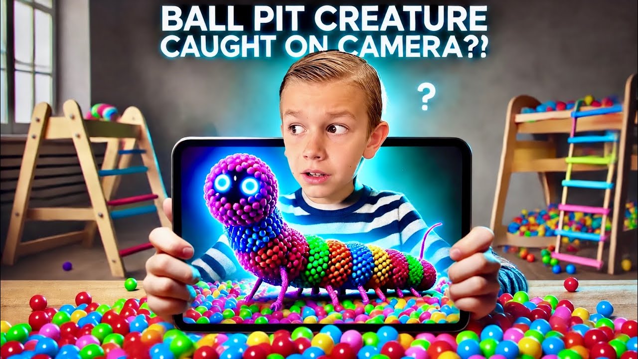 Caught On Security Camera ~ Giant Colored Creature!