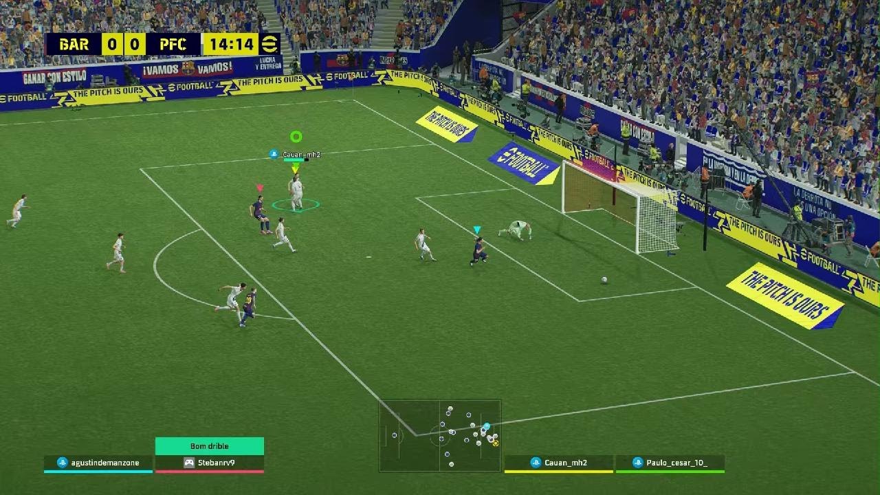 O melhor da liga eFootball é aqui