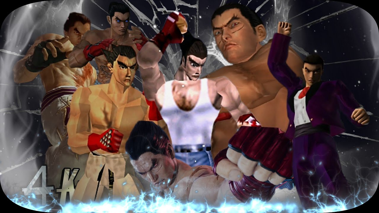 Kazuya Mishima Win Pose Evolution Tekken 1 do Tekken 8 4K 60 FPS