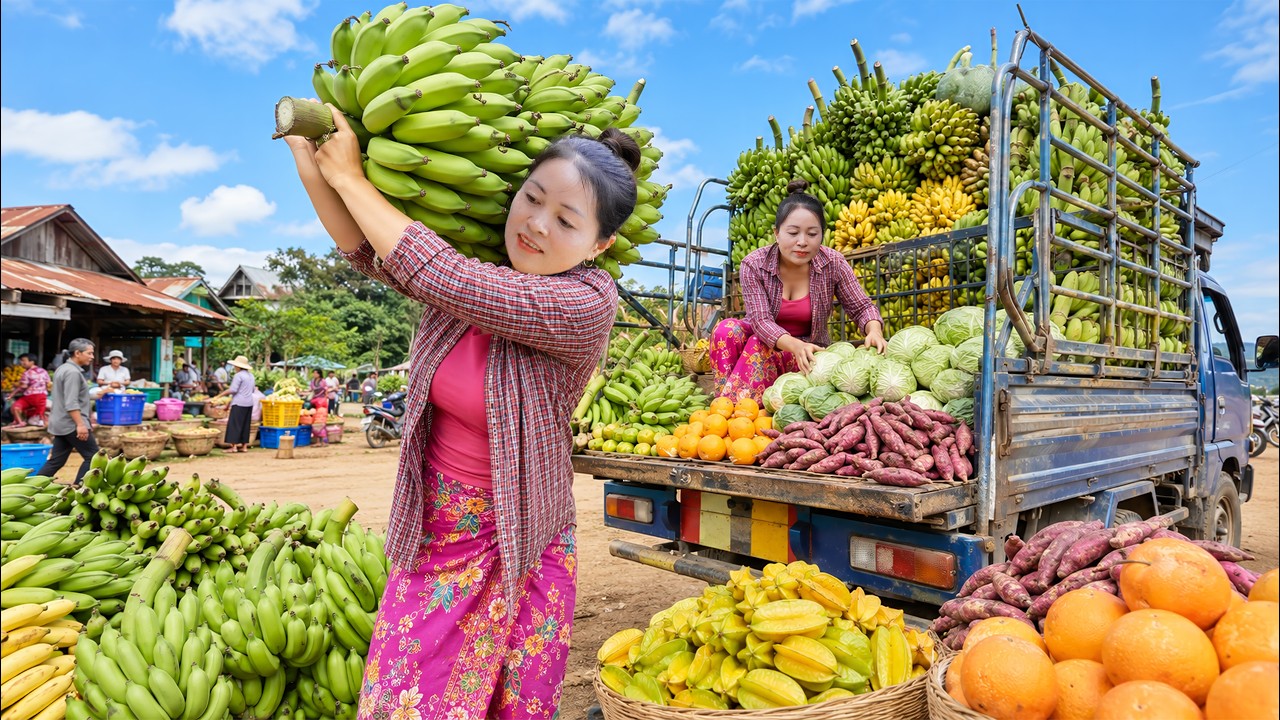 Big Banana Harvest and Fresh Farm Produce &ndash; Selling at the Countryside Market