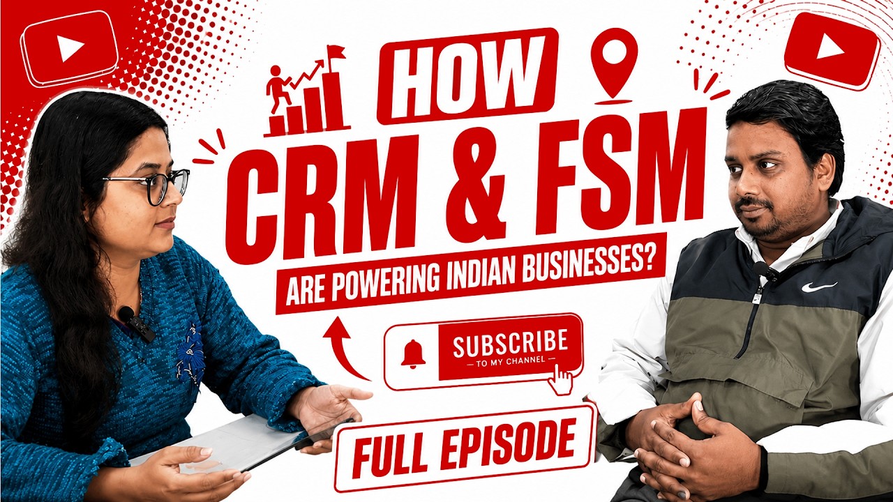 Полное видео | Как CRM и FSM способствуют развитию индийского бизнеса