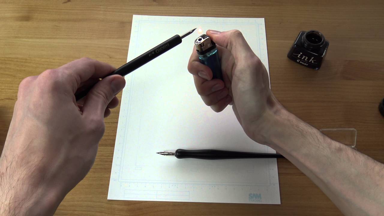 Préparation d’une plume neuve ASTUCE DE MANGAKA