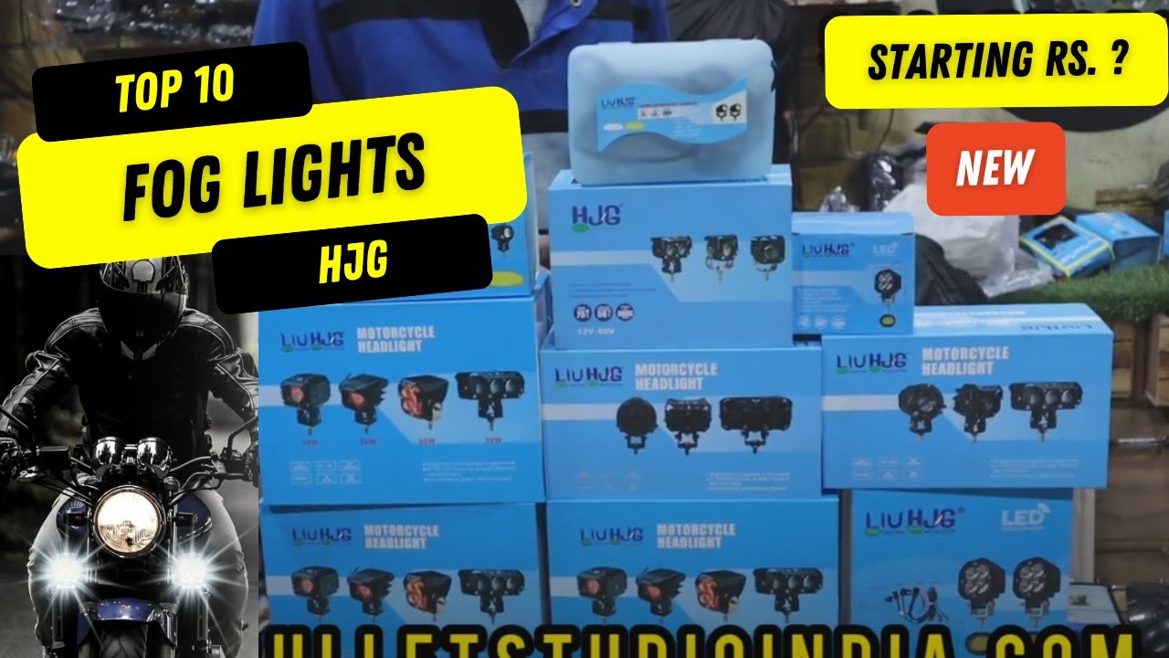 Top 10 HJG Lights for Bikes! Devil Light | Fog Light