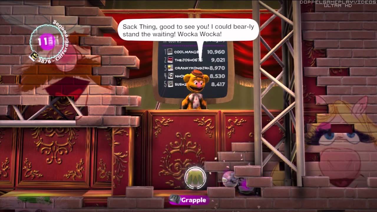 The Muppets: Phantom of the Muppet Theatre - LittleBigPlanet 2 Muppets Pack Part 5 [Perfect!] (720p)