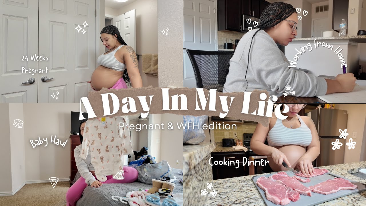 A Realistic Day in My Life | Pregnant & Working from Home