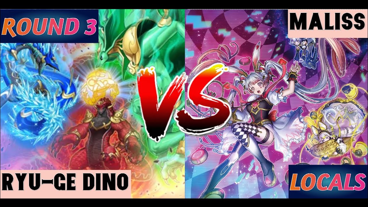 YUGIOH! Ryu-Ge Dino Vs Maliss (5-17-25) @ Bearcave Locals: Round 3