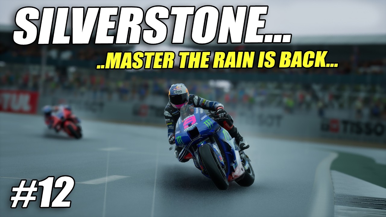 MOTOGP™️26❗VEDA LIBAS TRACK BASAH PAKE BAN KERING😱❓THE MASTER OF RAIN IA BACK ⛈️❓🏁#BritishGP 🇬🇧 2026