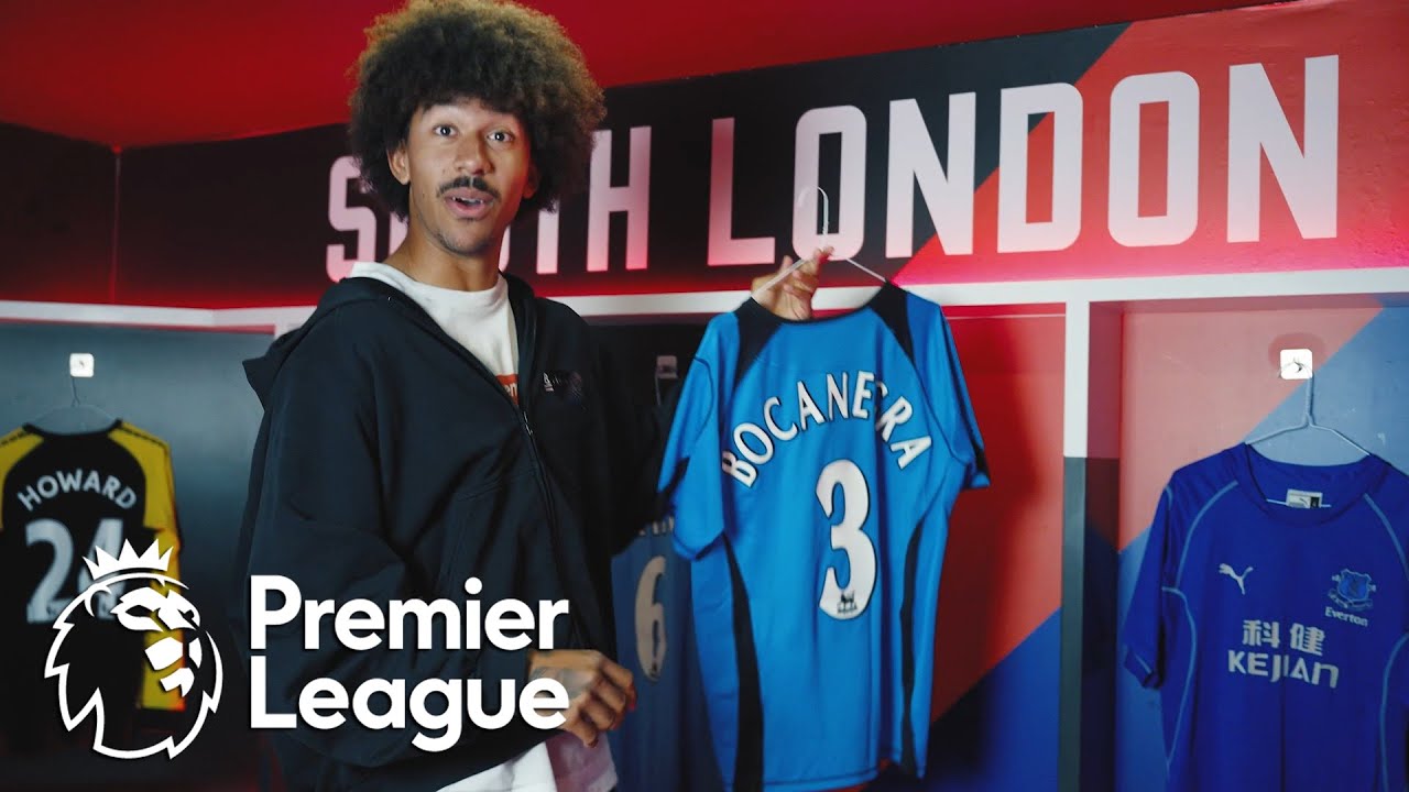 Chris Richards reviews iconic Premier League kits from USMNT players | NBC Sports