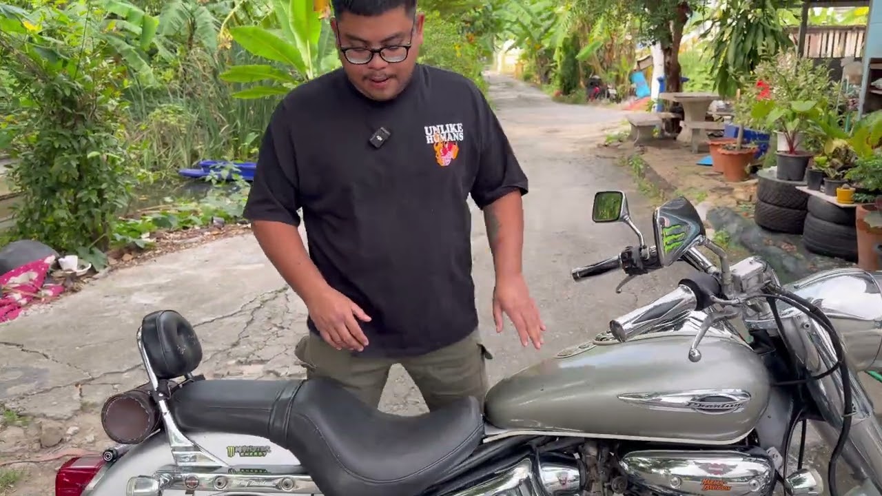 เข้าใหม่ 1 คัน Honda phantom 200 ของแต่งเต็มคัน คุ้มๆ 