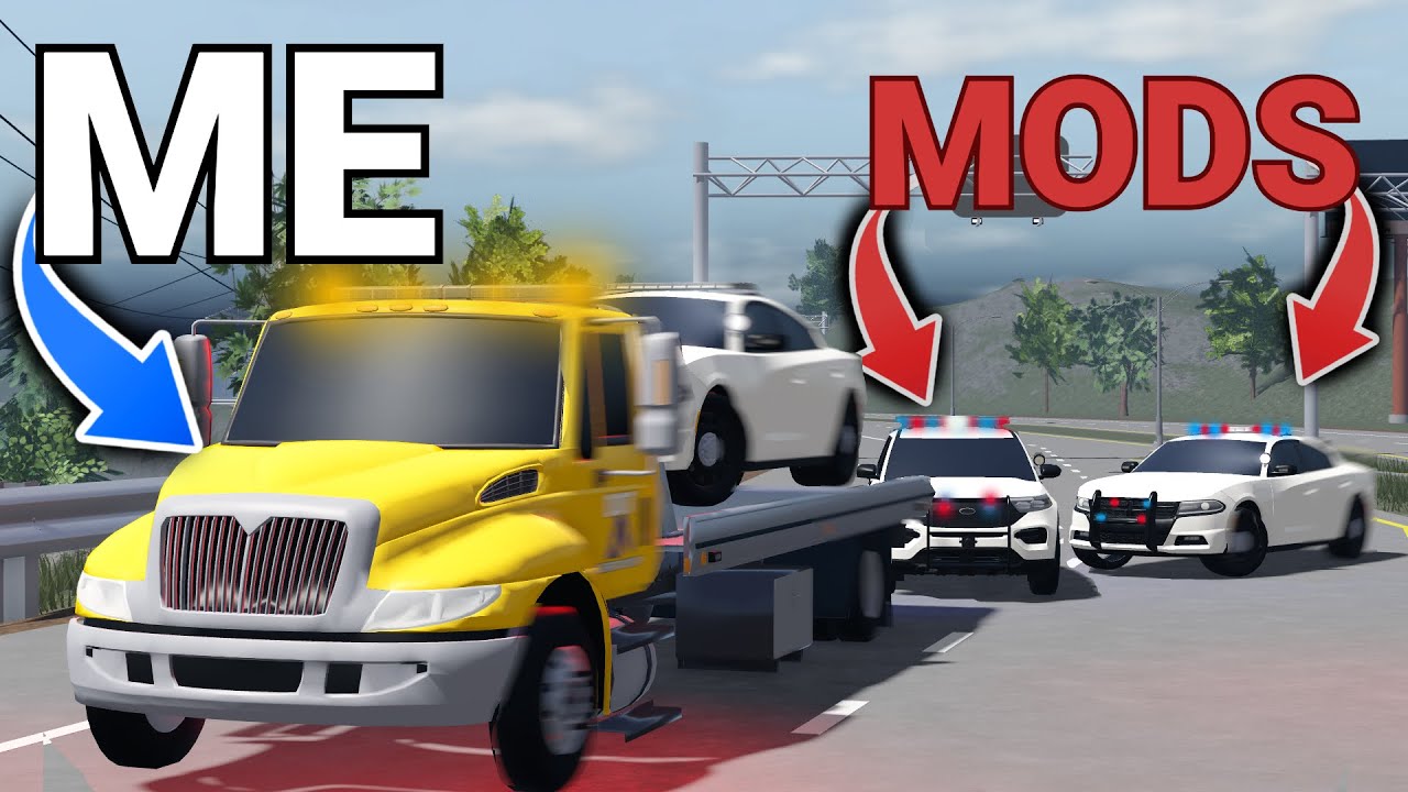 Towing STAFF CARS in ER:LC!