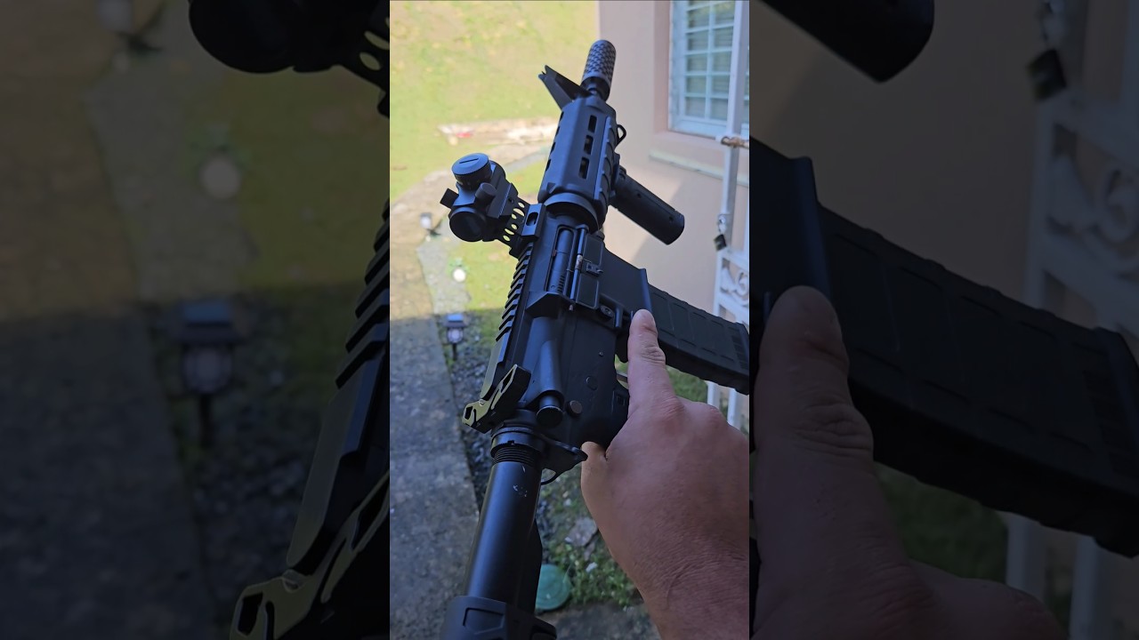 T238 Brushless Motor shooting test #airsoftrifle #pov #airsoftobsessed #airsoft #airsoftphotography