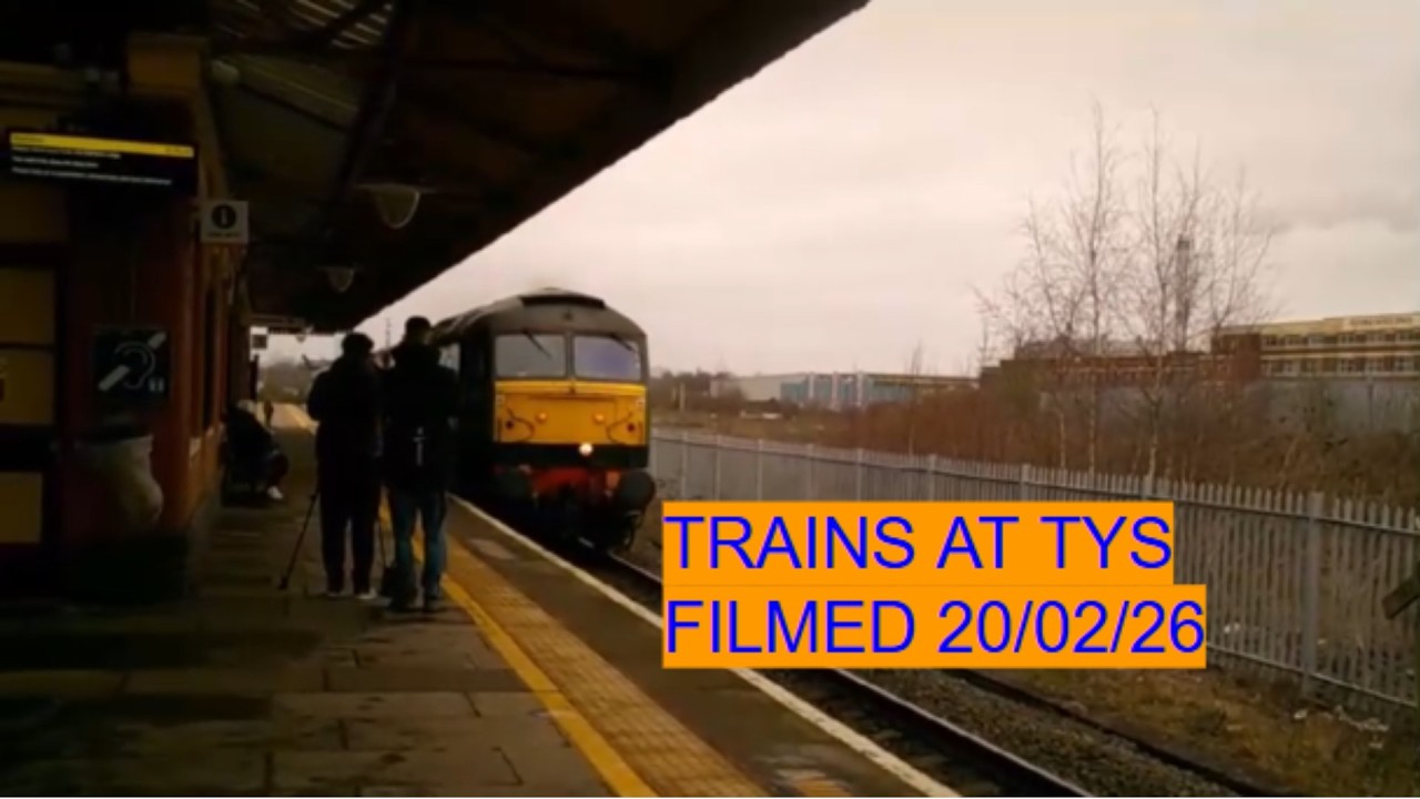 Trains at Tyseley 20/02/26