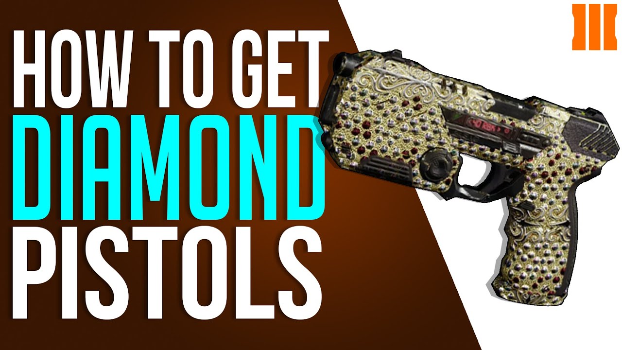 Black Ops 3 DIAMOND PISTOLS & KNIFE! (Black Ops 3 How To Get Diamond Camo)