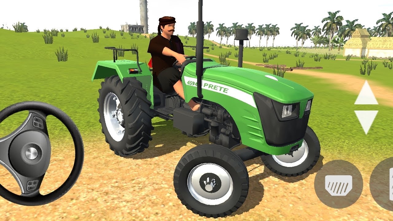 TRANSPORTING tractor driving 3d #fs22 Priti tractor Offroding Farming Android gameplay #gta5 #gtav