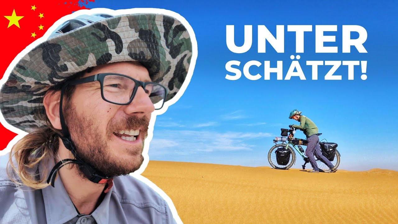 Ist das noch CHINA? Zwischen Sandsturm und Innere MONGOLEI | Gobi Abenteuer Radreise Weltreise [114]