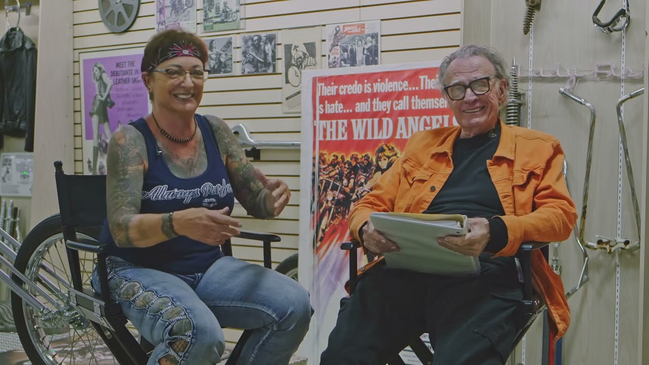 Lady Fish sits Down with Ted Doering at Motorcyclepedia