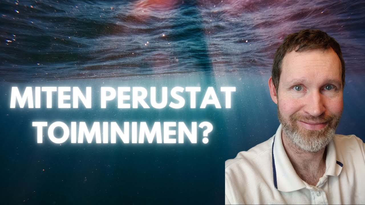 Toiminimen perustaminen