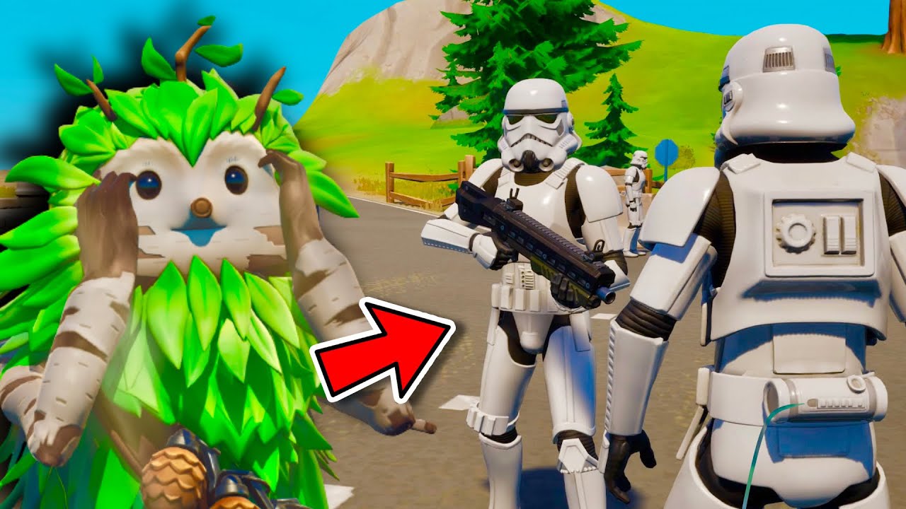 SOY UN SOLDADO IMPERIAL PARA TROLLEAR 😂🤣 Aquí no hay quien viva Fortnite 697