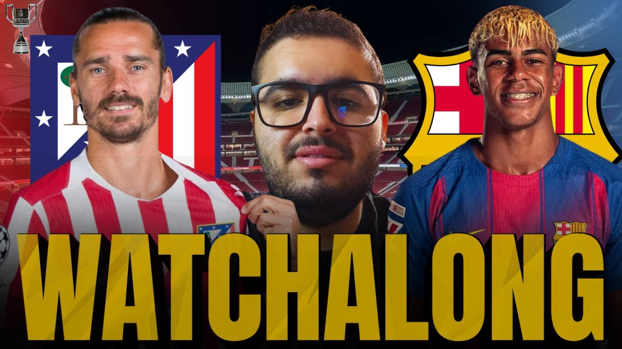 Atl&eacute;tico de Madrid vs FC Barcelona | Copa Del Rey | Watchalong! 🇪🇸👀